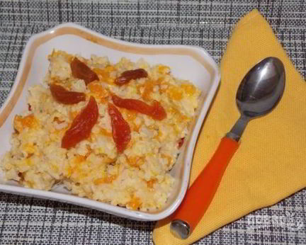 Пшенно-рисовая каша на молоке