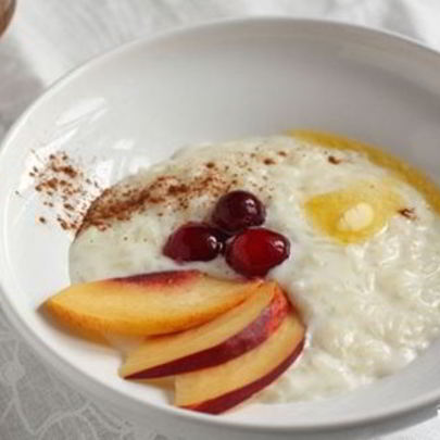 Рисовая каша на молоке