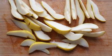 рисовая каша с грушами