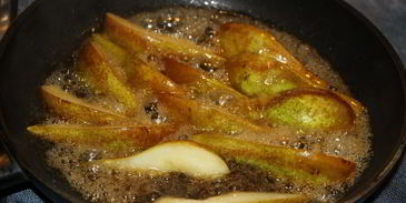 рисовая каша с грушами