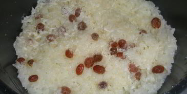 рисовая каша с изюмом в мультиварке на молоке