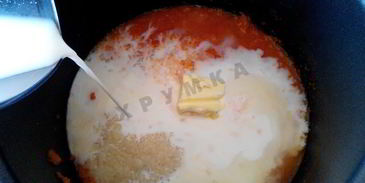 рисовая каша с тыквой в мультиварке