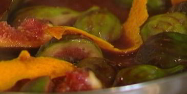 рисовая каша со свежим инжиром и пряностями