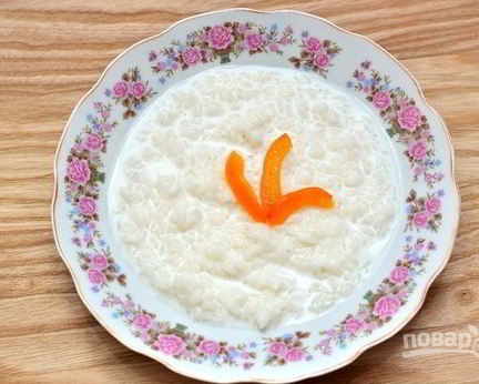 Жидкая рисовая каша