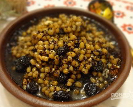 Рождественская кутья с медовой водой