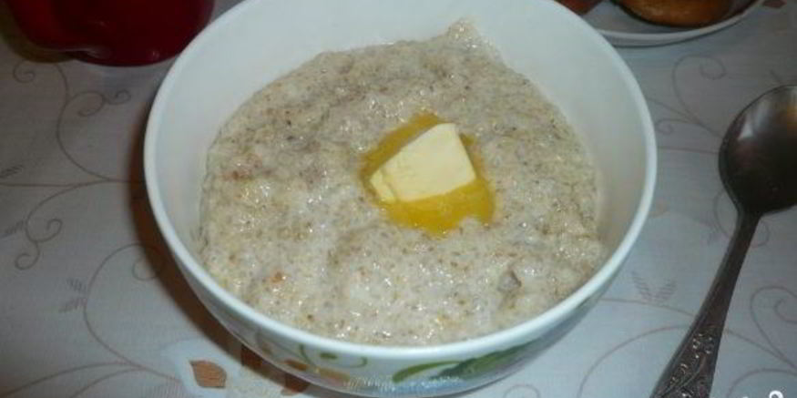 Рецепт ячневой каши на молоке