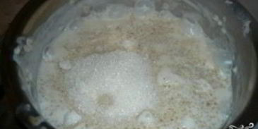 ячневая каша на молоке