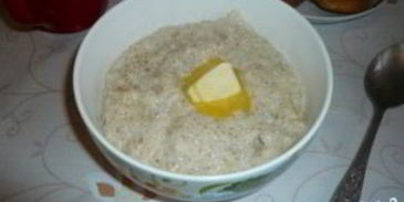 ячневая каша на молоке