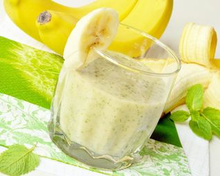 Бананово-мятный коктейль Джунгли
