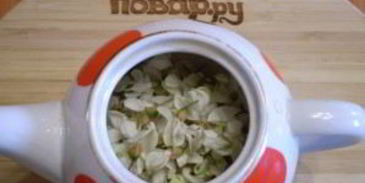 чай из акации