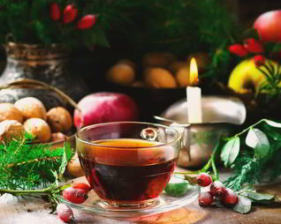 Чай из крапивы и шиповника