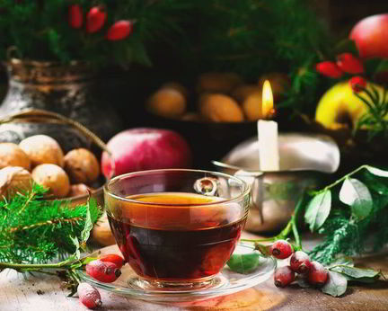 Чай из крапивы и шиповника