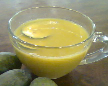 Чай с фейхоа и апельсином