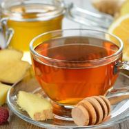 Рецепт Чая с имбирем, медом и водкой