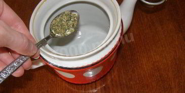 чай с мелиссой