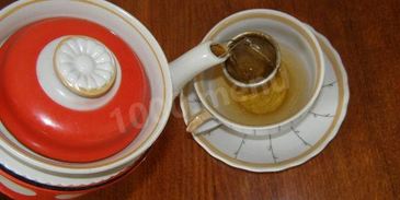 чай с мелиссой