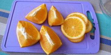 черничный холодный чай с мятой и базиликом