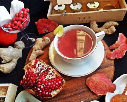 Имбирно-гранатовый чай