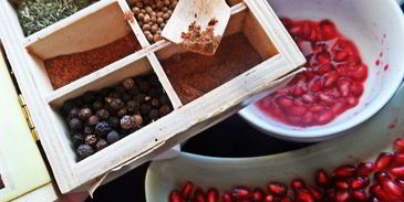 имбирно-гранатовый чай