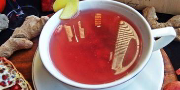 имбирно-гранатовый чай