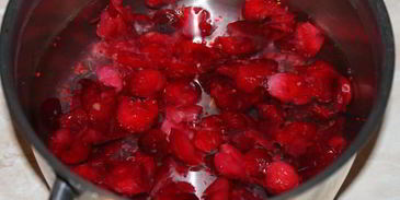 клюквенный чай