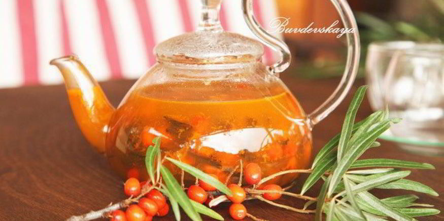Рецепт облепихового чая с медом