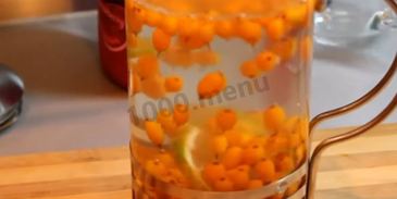 облепиховый чай