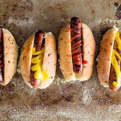 Сырные булочки Горячая собака