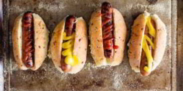 сырные булочки горячая собака