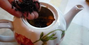 яблочный чай с апельсином и корицей