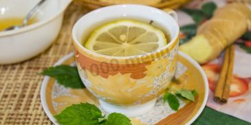 зеленый чай с имбирем лимоном и медом
