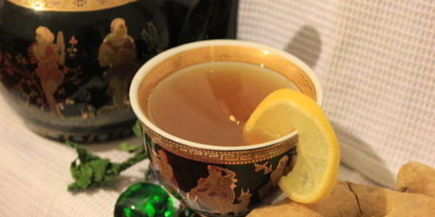 Рецепт зеленого чая с имбирем