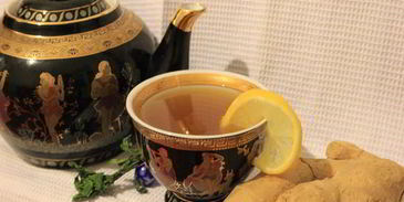 зеленый чай с имбирем