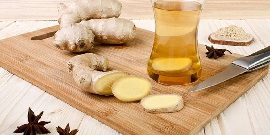 Рецепт зеленого чая с корнем имбиря