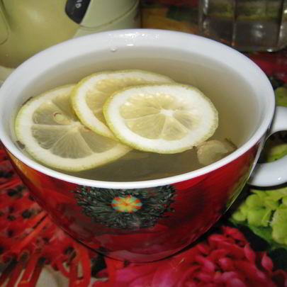 Зеленый чай с медом