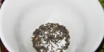 зеленый чай с медом