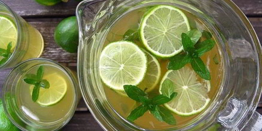 Рецепт зеленого чая с мятой