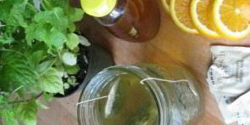 зеленый чай с мятой