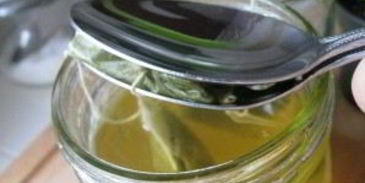 зеленый чай с мятой