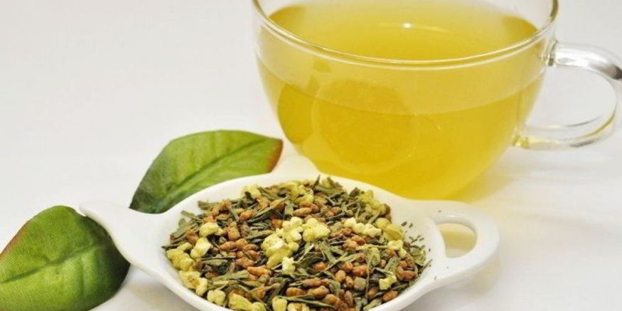 Рецепт зеленого чая с жареным рисом