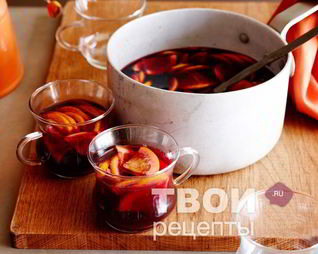 Фруктовый пунш с водкой