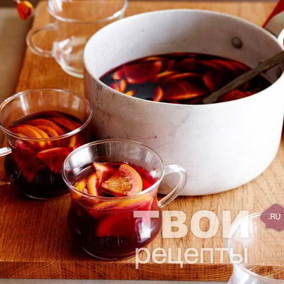 Фруктовый пунш с водкой