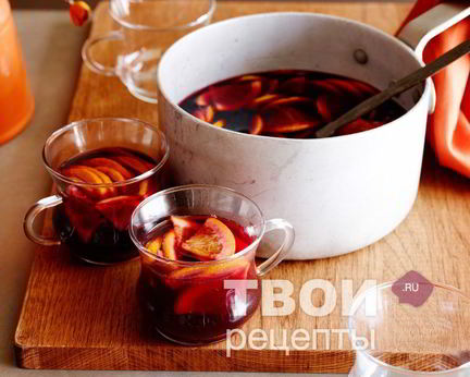 Фруктовый пунш с водкой