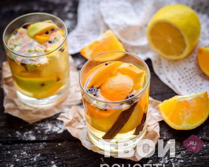 Белый глинтвейн