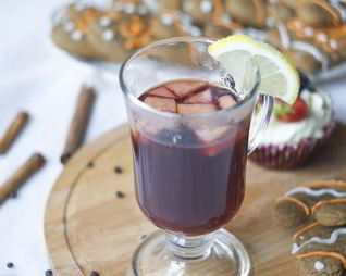 Безалкогольный быстрый глинтвейн