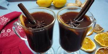 безалкогольный глинтвейн с курагой и черносливом