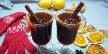 безалкогольный глинтвейн с курагой и черносливом