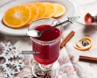 Безалкогольный ягодный глинтвейн