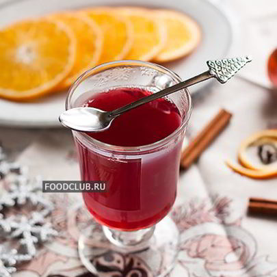 Безалкогольный ягодный глинтвейн