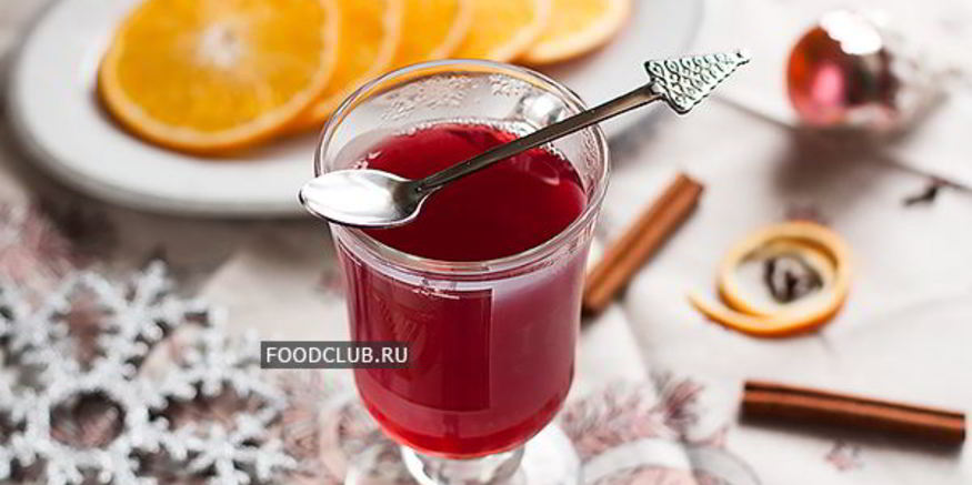 Рецепт безалкогольного ягодного глинтвейна